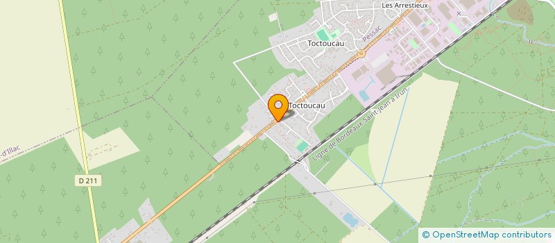 localisation de l'entreprise SCM DU 122 AV MAL DE LATTRE DE TASSIGNY  CESTAS