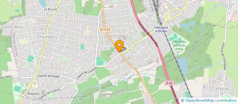 localisation de l'entreprise SCM DU 167 AV DES PYRENEES à VILLENAVE-D'ORNON