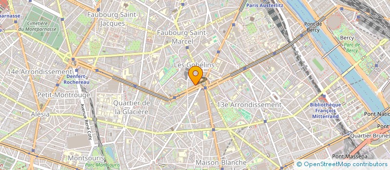 localisation de l'entreprise SCM DU 2 BD AUGUSTE BLANQUI  PARIS