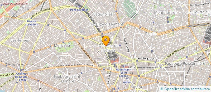 localisation de l'entreprise SCM DU 2 RUE DE CONSTANTINOPLE  PARIS