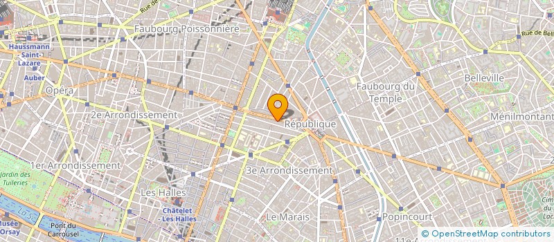 localisation de l'entreprise SCM DU 23 BD ST MARTIN  PARIS