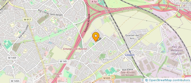 localisation de l'entreprise SCM DU 27 RUE SCHUMAN à LESQUIN