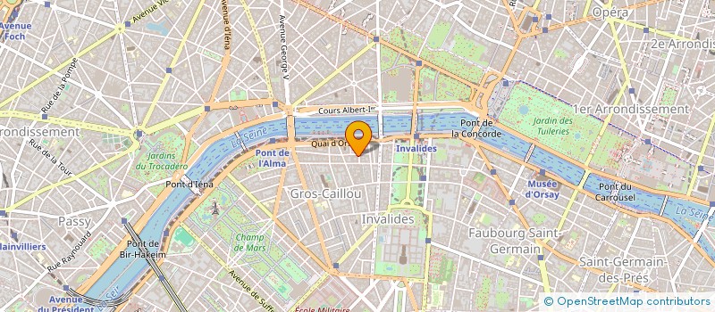 localisation de l'entreprise SCM DU 4 AVENUE SULLY PRUD'HOMME  PARIS