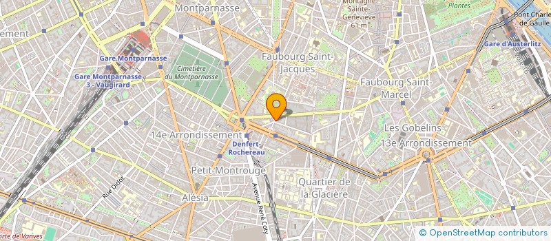 localisation de l'entreprise SCM DU 77 RUE DU FAUBOURG SAINT JACQUES  PARIS