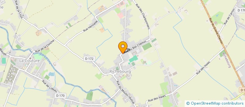localisation de l'entreprise SCM DU BAS DU CHEMIN  RICHEBOURG