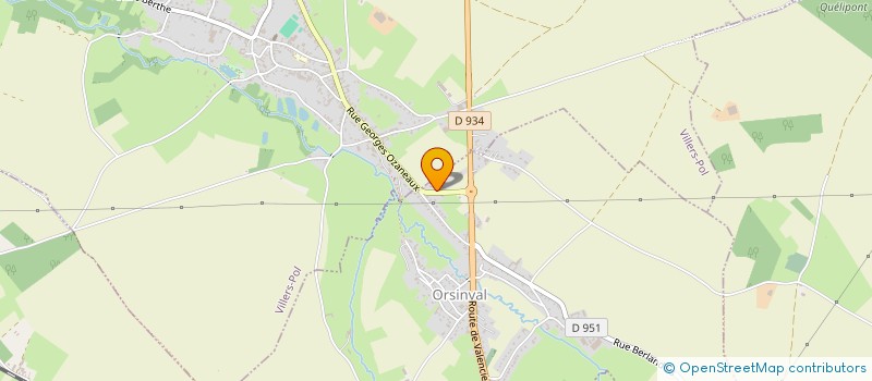 localisation de l'entreprise SCM DU BOCAGE à ORSINVAL