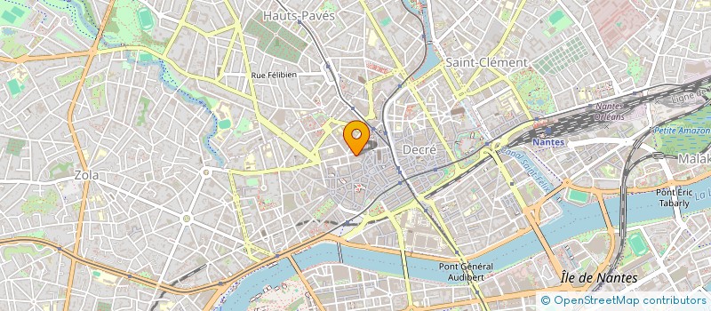 localisation de l'entreprise SCM DU CALVAIRE à NANTES