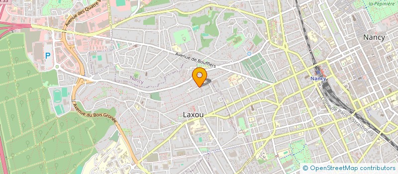 localisation de l'entreprise SCM DU CENTRE D'ALLERGOLOGIE DE NANCY à LAXOU