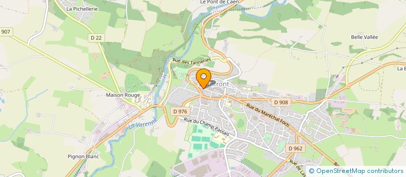 localisation de l'entreprise SCM DU CHATEAU à DOMFRONT-EN-POIRAIE
