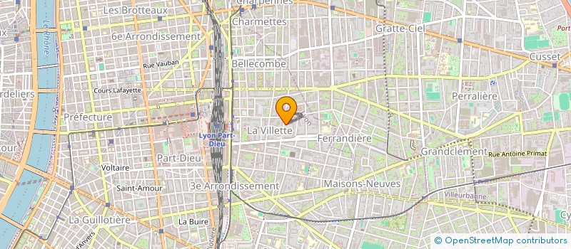 localisation de l'entreprise SCM DU CONTREVENT  LYON