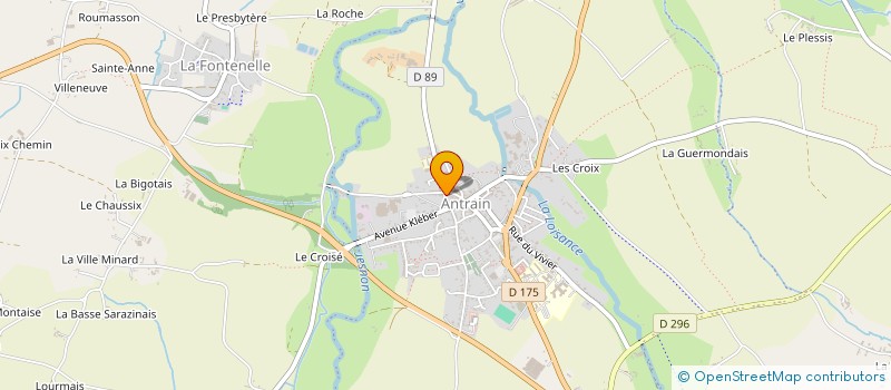 localisation de l'entreprise SCM DU COUESNON  VAL-COUESNON