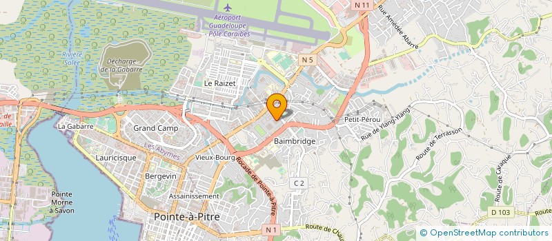 localisation de l'entreprise SCM DU DOCTEUR GIBERT JEAN-MICHEL à LES ABYMES