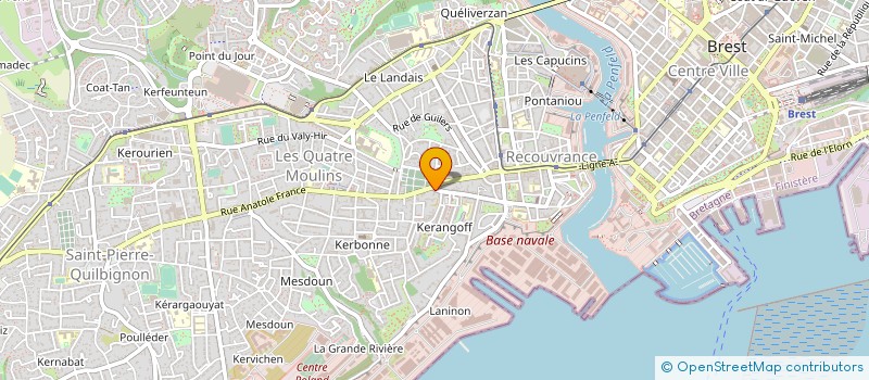 localisation de l'entreprise SCM DU GPT MED DU GD TURC à BREST