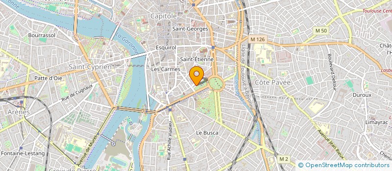 localisation de l'entreprise SCM DU JARDIN ROYAL à TOULOUSE