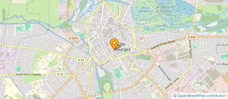 localisation de l'entreprise SCM DU NEUF à BOURGES