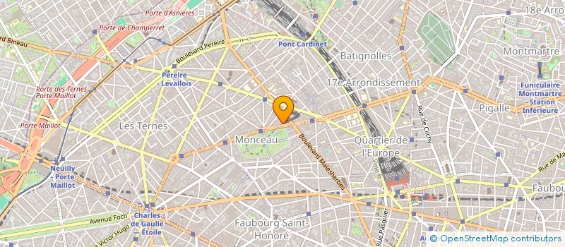 localisation de l'entreprise SCM DU PARC à PARIS