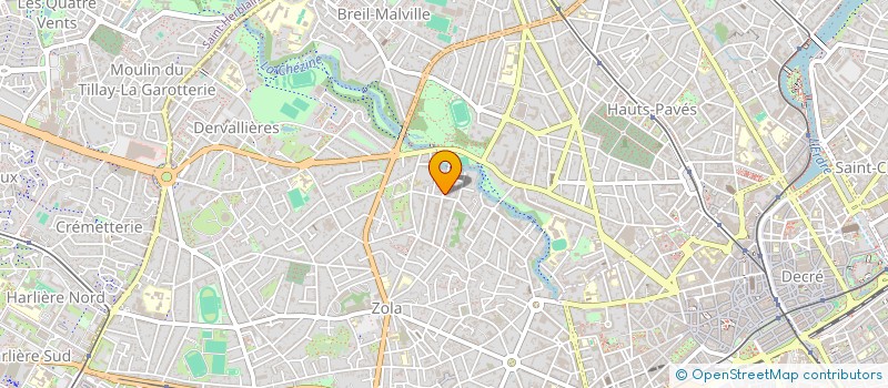 localisation de l'entreprise SCM DU PARC à NANTES