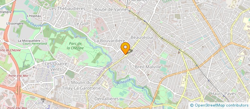 localisation de l'entreprise SCM DU PARNASSE à SAINT-HERBLAIN