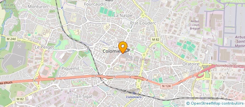 localisation de l'entreprise SCM DU PERIGORD à COLOMIERS