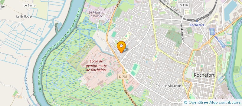 localisation de l'entreprise SCM DU PETIT MARSEILLE  ROCHEFORT