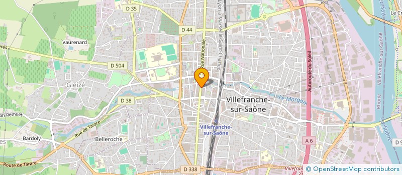 localisation de l'entreprise SCM DU PEZANT à VILLEFRANCHE-SUR-SAONE