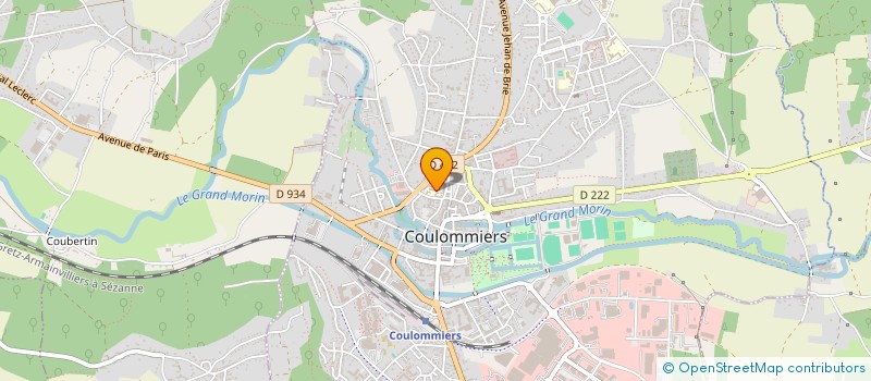 localisation de l'entreprise SCM DU POLE PLURI-PROFESSIONNEL UNIVERSITAIRE DE SANTE DE COULOMMIERS à COULOMMIERS