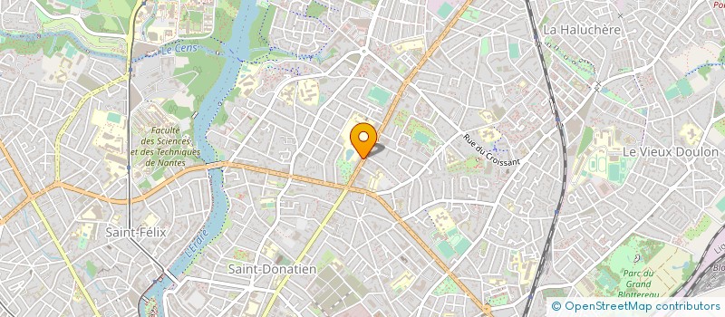 localisation de l'entreprise SCM DU SAGITTAIRE à NANTES