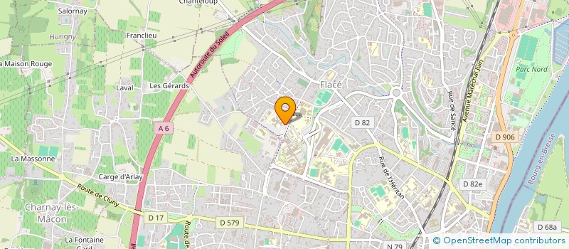 localisation de l'entreprise SCM DU VAL DE SAONE à MACON