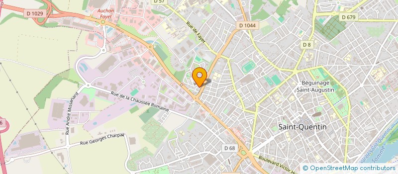 localisation de l'entreprise SCM DU VERMANDOIS à SAINT-QUENTIN