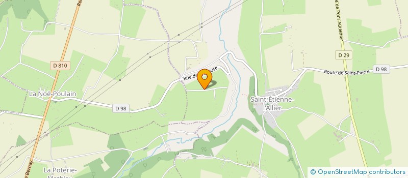 localisation de l'entreprise SCM DU VIEVRE  SAINT-GEORGES-DU-VIEVRE