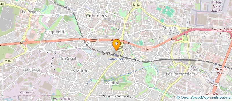 localisation de l'entreprise SCM DU VIGNEMALE à COLOMIERS