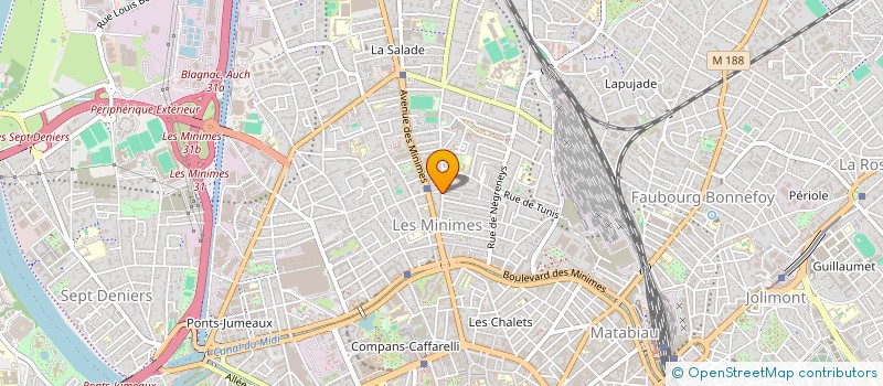 localisation de l'entreprise SCM DUBUC-SAUNE à TOULOUSE