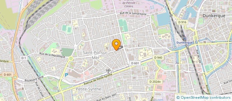 localisation de l'entreprise SCM DUNKERQUE URGENCES MEDICALES à DUNKERQUE