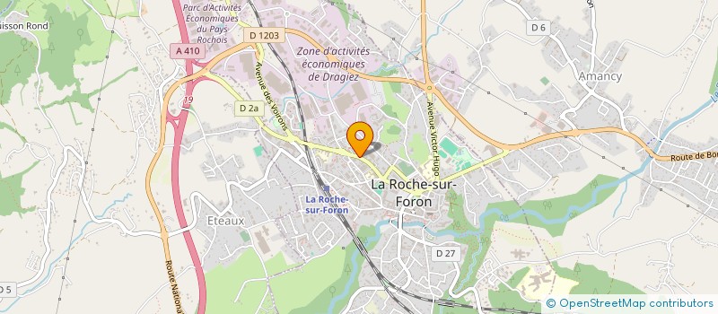localisation de l'entreprise SCM DUPRESSY  LA ROCHE-SUR-FORON