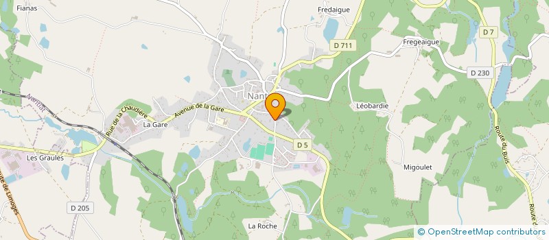 localisation de l'entreprise SCM DUPUYTREN à NANTIAT
