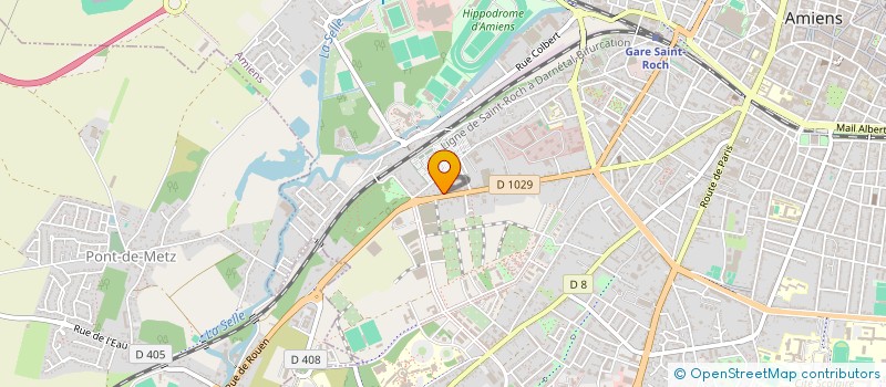localisation de l'entreprise SCM DUVIVIER-MAQUART à AMIENS