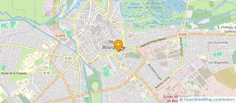 localisation de l'entreprise SCM EBGL à BOURGES