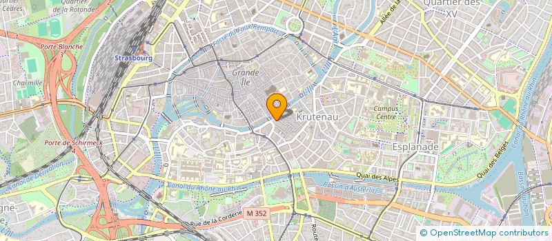 localisation de l'entreprise SCM EBLA EUROPEAN BIOLOGICAL LABORATOIRE  STRASBOURG