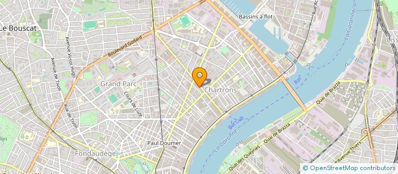 localisation de l'entreprise SCM ECHO DOPPLER DRS BARRY LASCOMBES ... à BORDEAUX