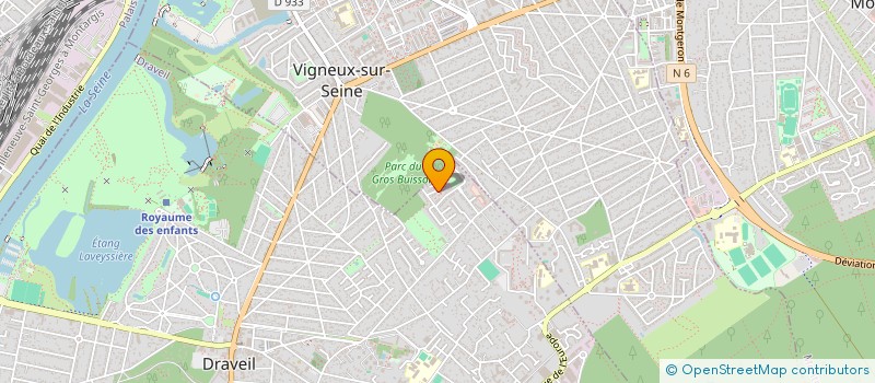 localisation de l'entreprise SCM ECHOGRAPHIE GL à DRAVEIL