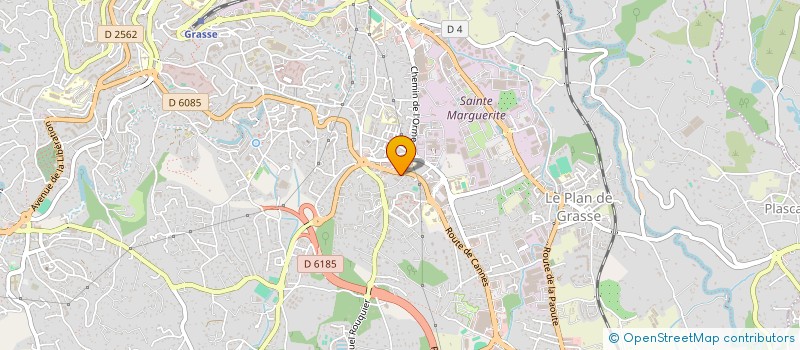 localisation de l'entreprise SCM ECHOGRASSE  GRASSE