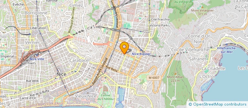 localisation de l'entreprise SCM ECHORADIO DU 5 RUE BARLA A NICE à NICE