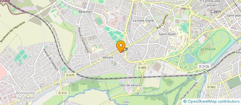 localisation de l'entreprise SCM ECOLIVET-BENHENDA à CAEN