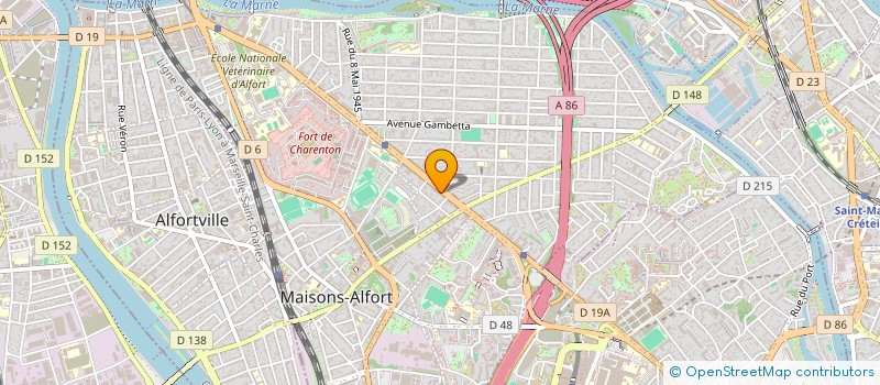 localisation de l'entreprise SCM EDERY GAROT  MAISONS-ALFORT