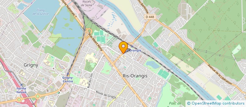 localisation de l'entreprise SCM EDMOND BONTE  RIS-ORANGIS