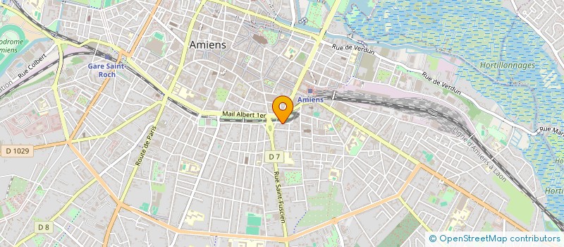 localisation de l'entreprise SCM EDOUARD GAND  AMIENS