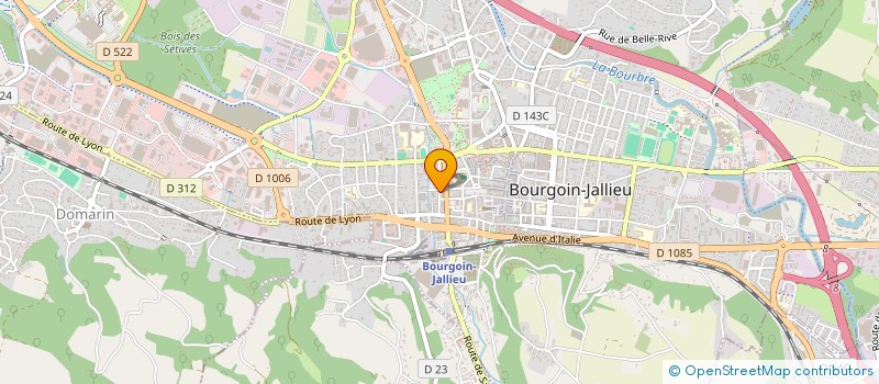 localisation de l'entreprise SCM EDOUARD HERRIOT à BOURGOIN-JALLIEU