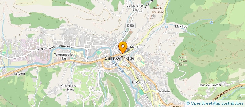 localisation de l'entreprise SCM EN SOINS INFIRMIERS DE CAYLUS  SAINT-AFFRIQUE