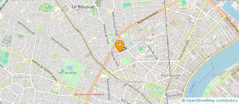 localisation de l'entreprise SCM ENDOCHIR  BORDEAUX