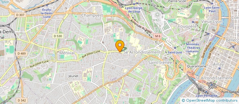 localisation de l'entreprise SCM EPIONE à LYON